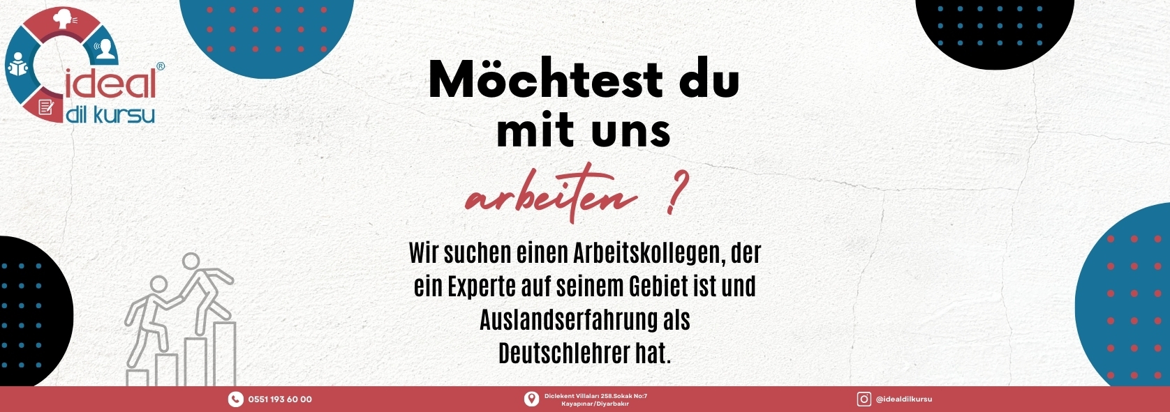 Möchtest du mit uns arbeiten ?